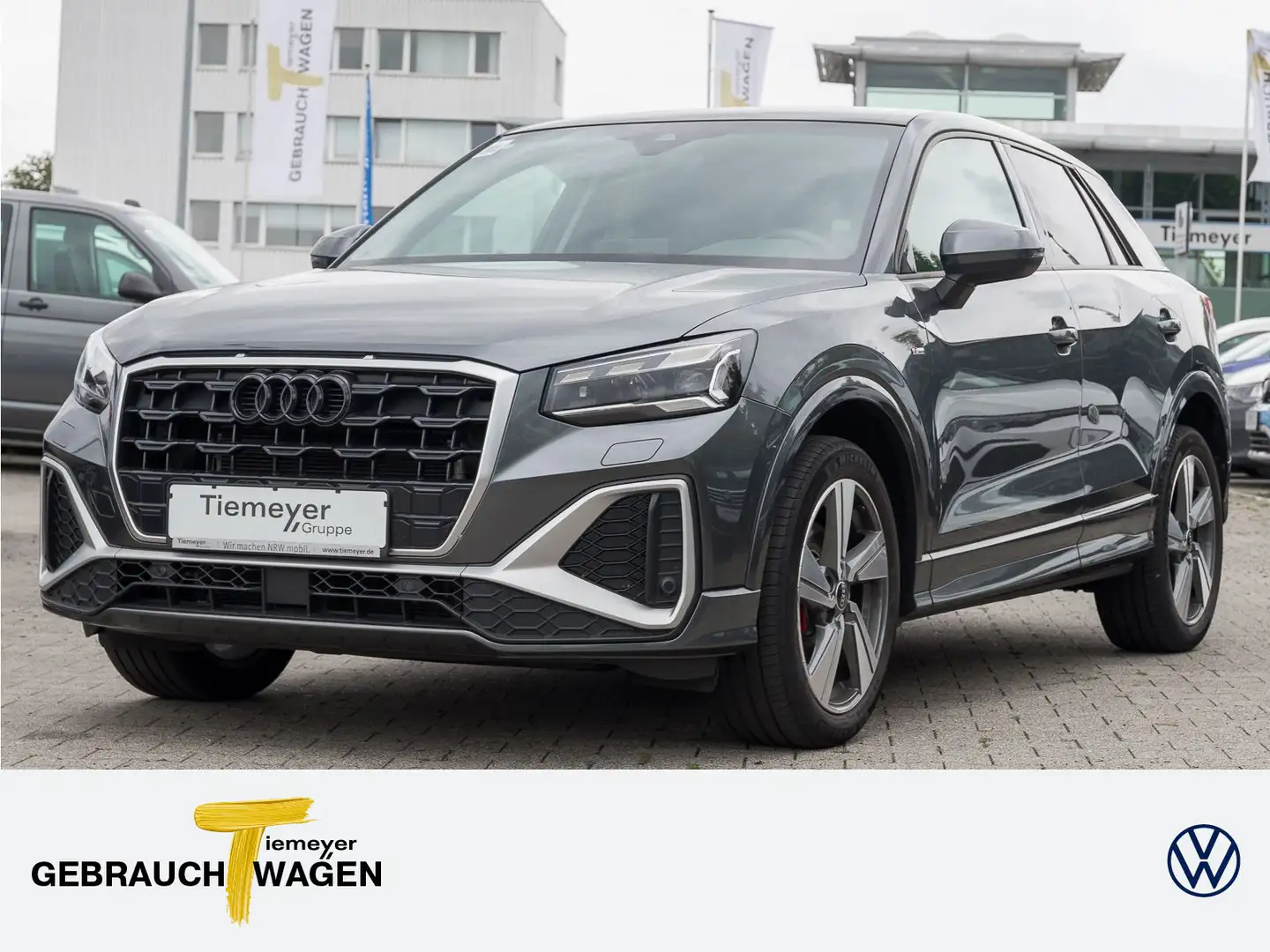 Audi Q2 35 TFSI S-Tronic S LINE MATRIX LEDER VIRTUAL Grau - 1
