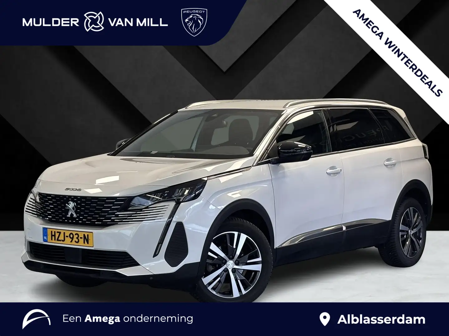 Peugeot 5008 Allure Pack Business 1.2 Turbo 130pk | STOELVERW. Blanc - 1