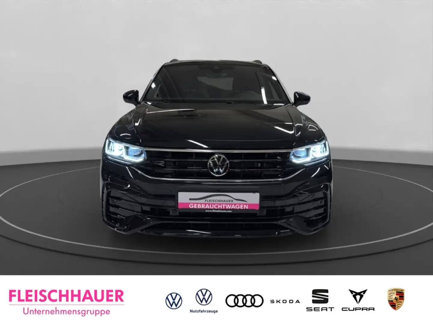 Volkswagen Tiguan R-Line 2.0 TDI 4M Matrix+Navi+AHK+Stdhzg+H&K+20'' Schwarz - 2