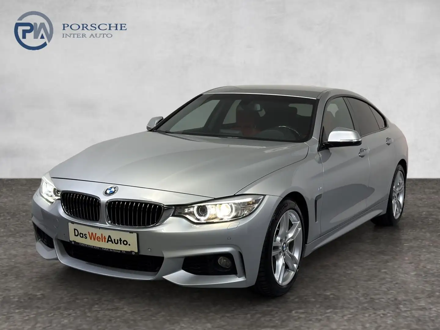 BMW 418 BMW 418d Gran Coupe Silber - 1