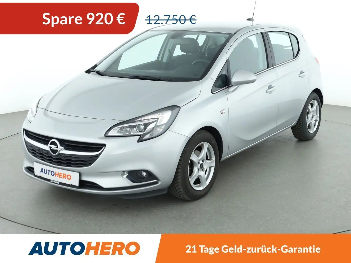 Opel Corsa 1.4 Innovatio Aut*NAVI*XENON*TEMPO*PDC*SHZ* Silber - 1