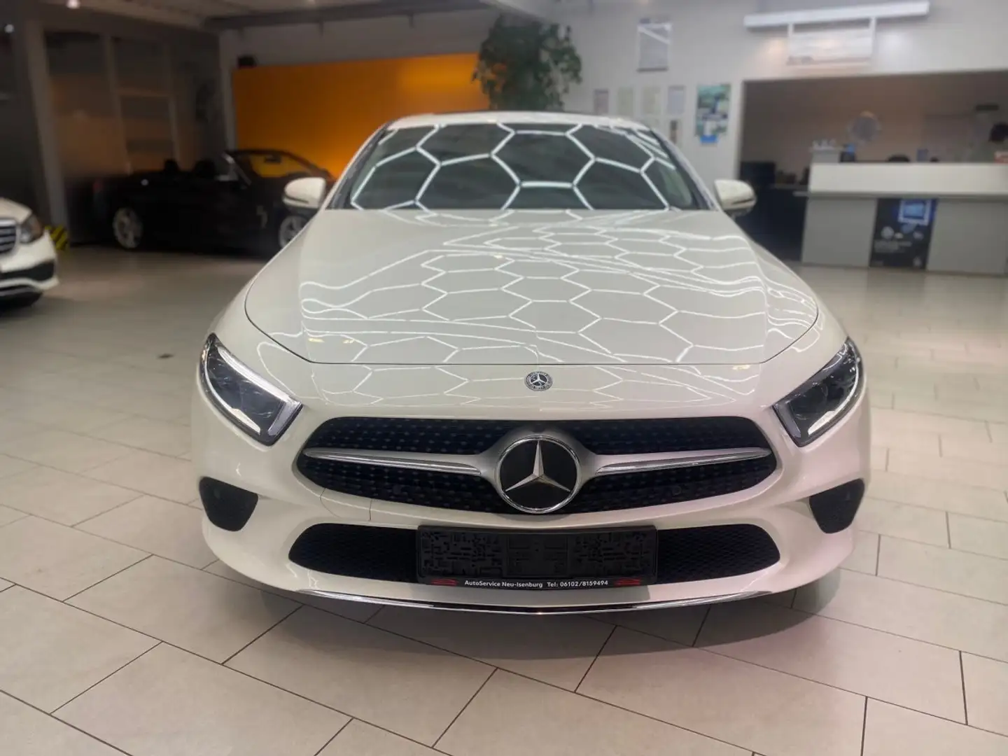 Mercedes-Benz CLS 350 d 4Matic Burmester Navi RuefaKa Leder HeadUP Schal Blanc - 2