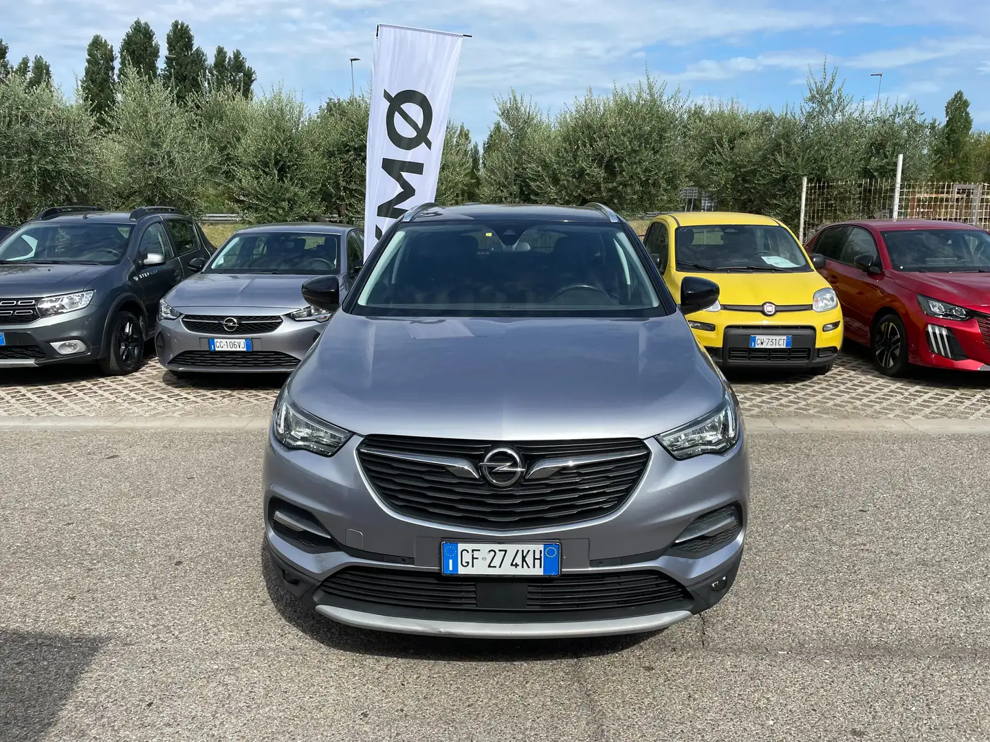 Opel Grandland X 1.5 diesel Ecotec 130cv Design Line Grigio - 2