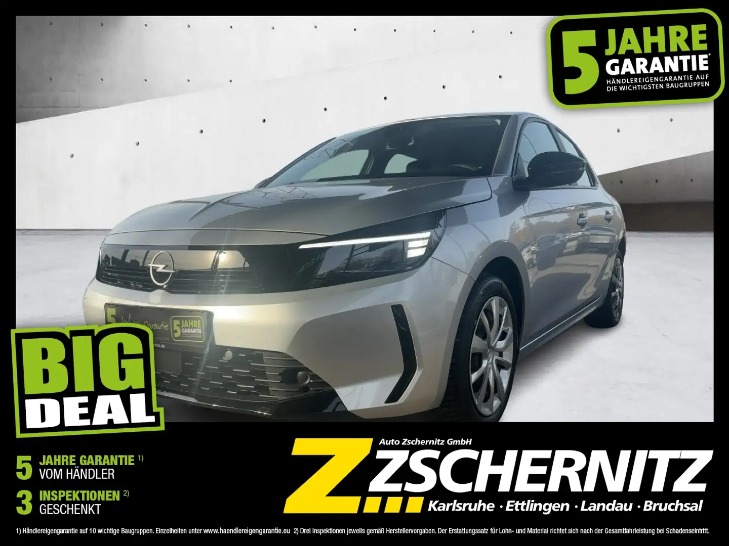 Opel Corsa F 1.2 Turbo Edition Radio Klima Sitzheizung Gris - 1