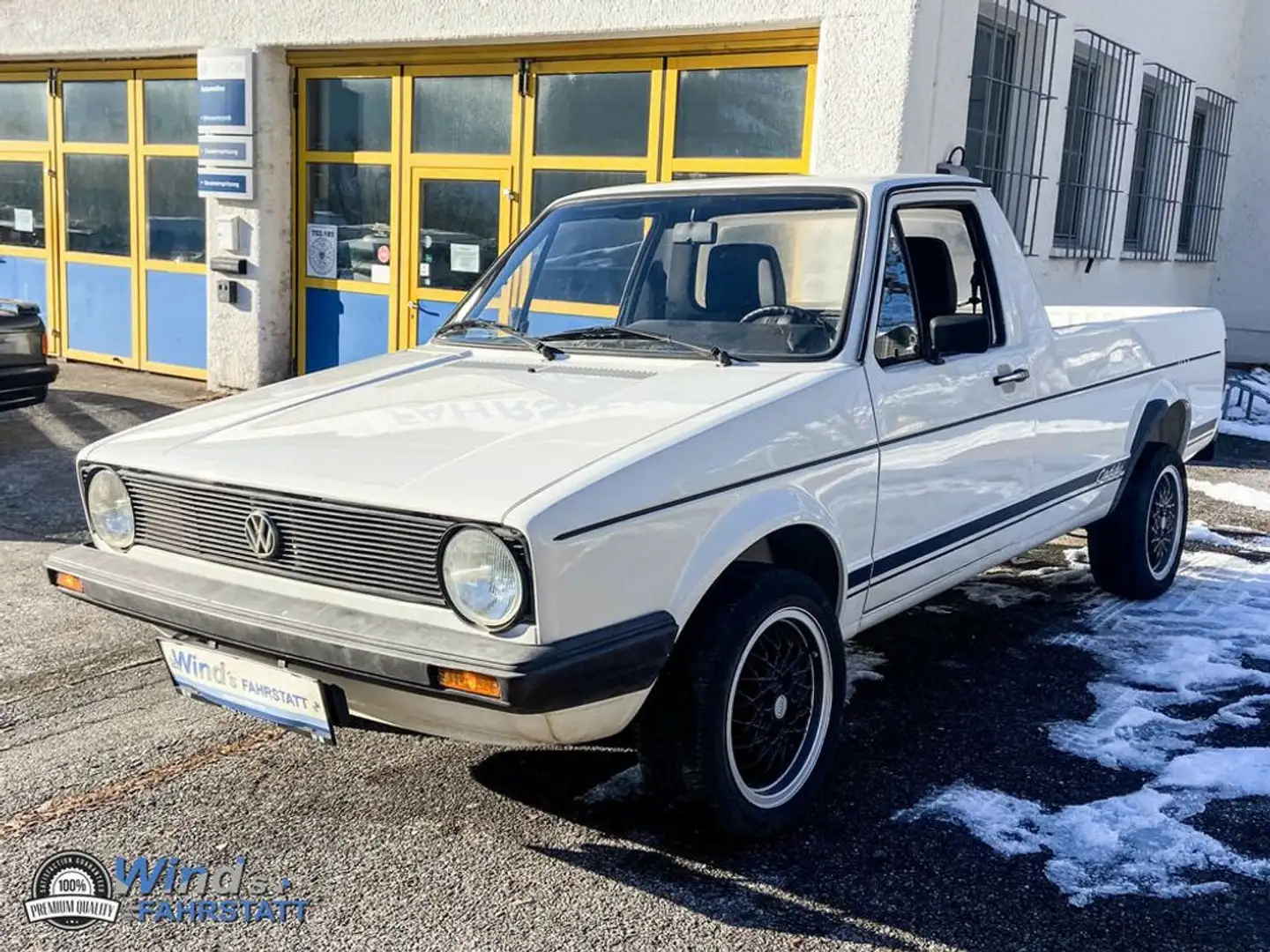 Volkswagen Caddy Pritsche Weiß - 1