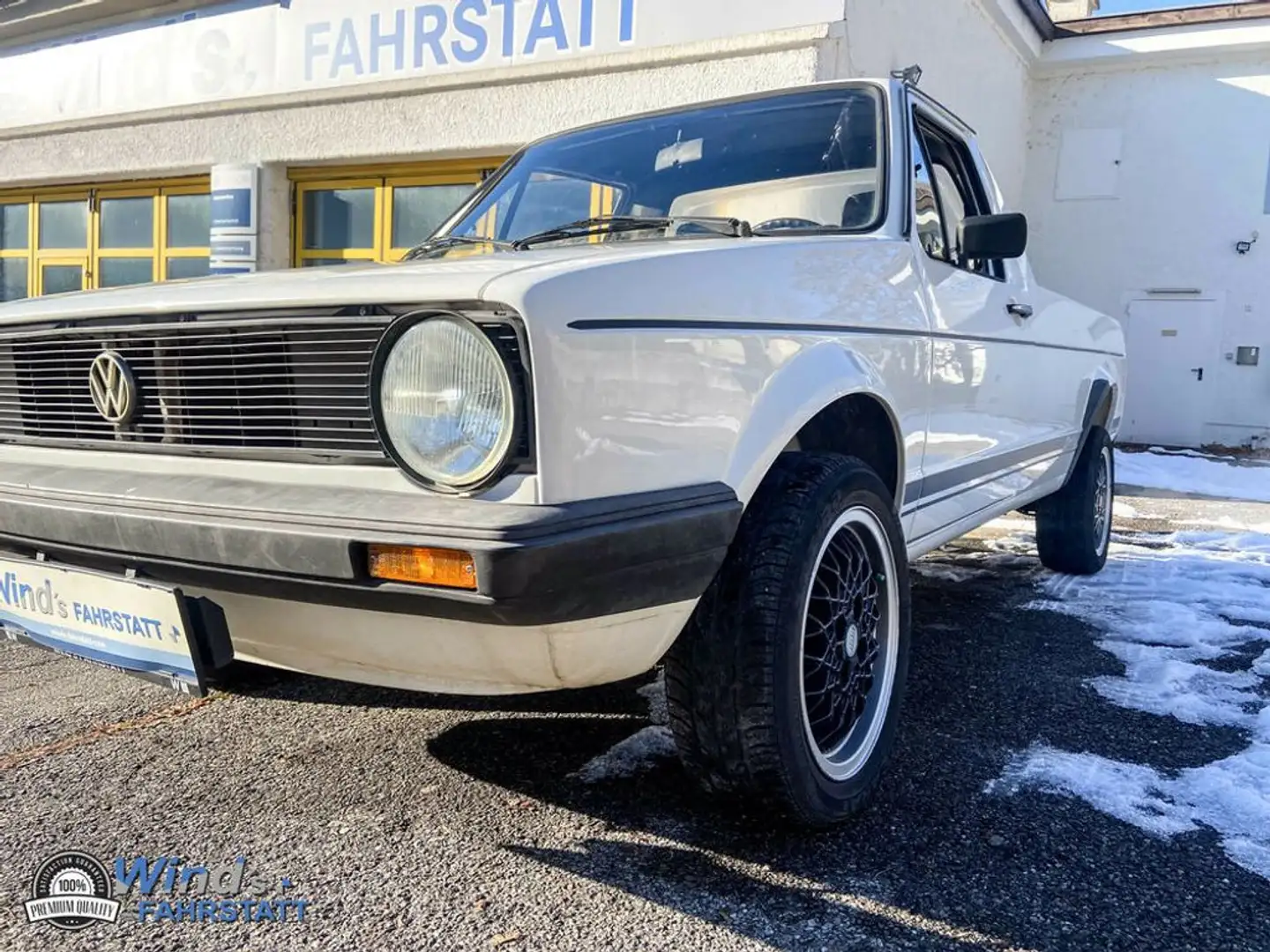 Volkswagen Caddy Pritsche Weiß - 2