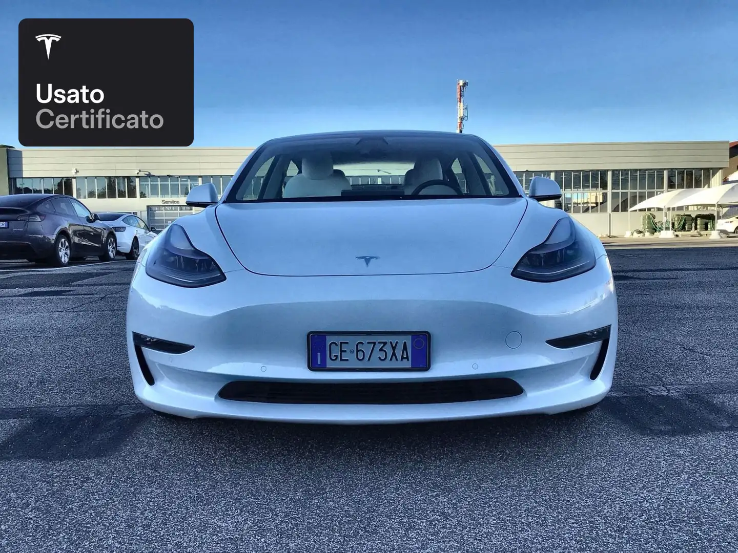 Tesla Model 3 Long Range AWD Bianco - 2