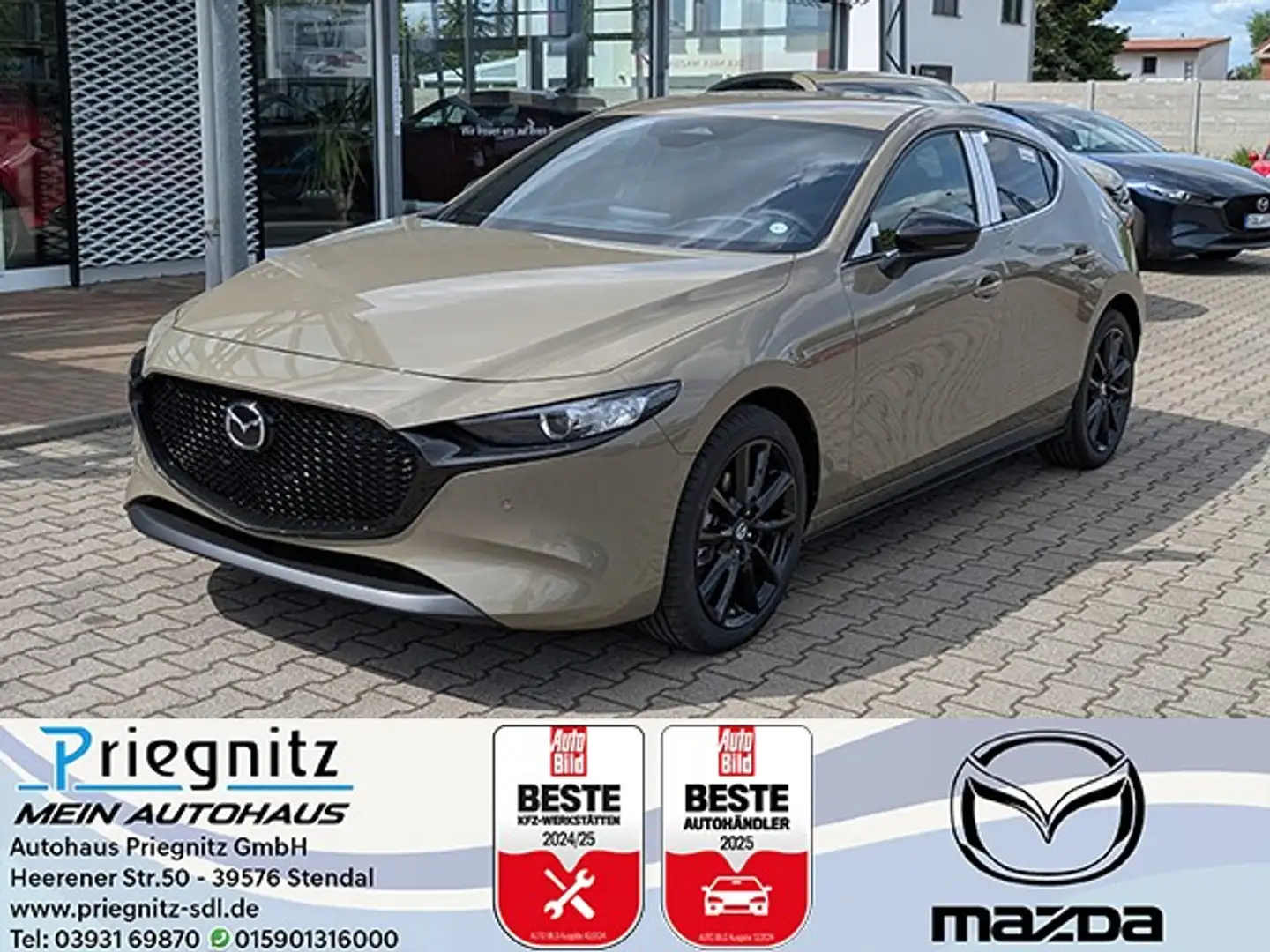 Mazda 3 2.5L e-SKYACTIV G 140ps 6AT FWD Nagisa Verde - 1