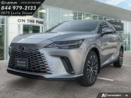 Silver 2026 Lexus RX Hybrid SUV / Crossover Automatic