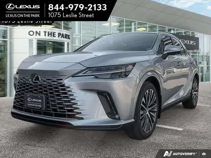 Silver 2026 Lexus RX Hybrid SUV / Crossover Automatic