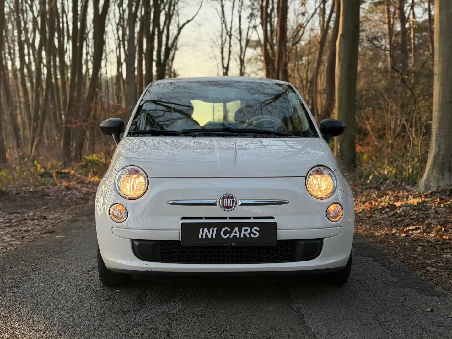 Fiat 500 Weiß - 2