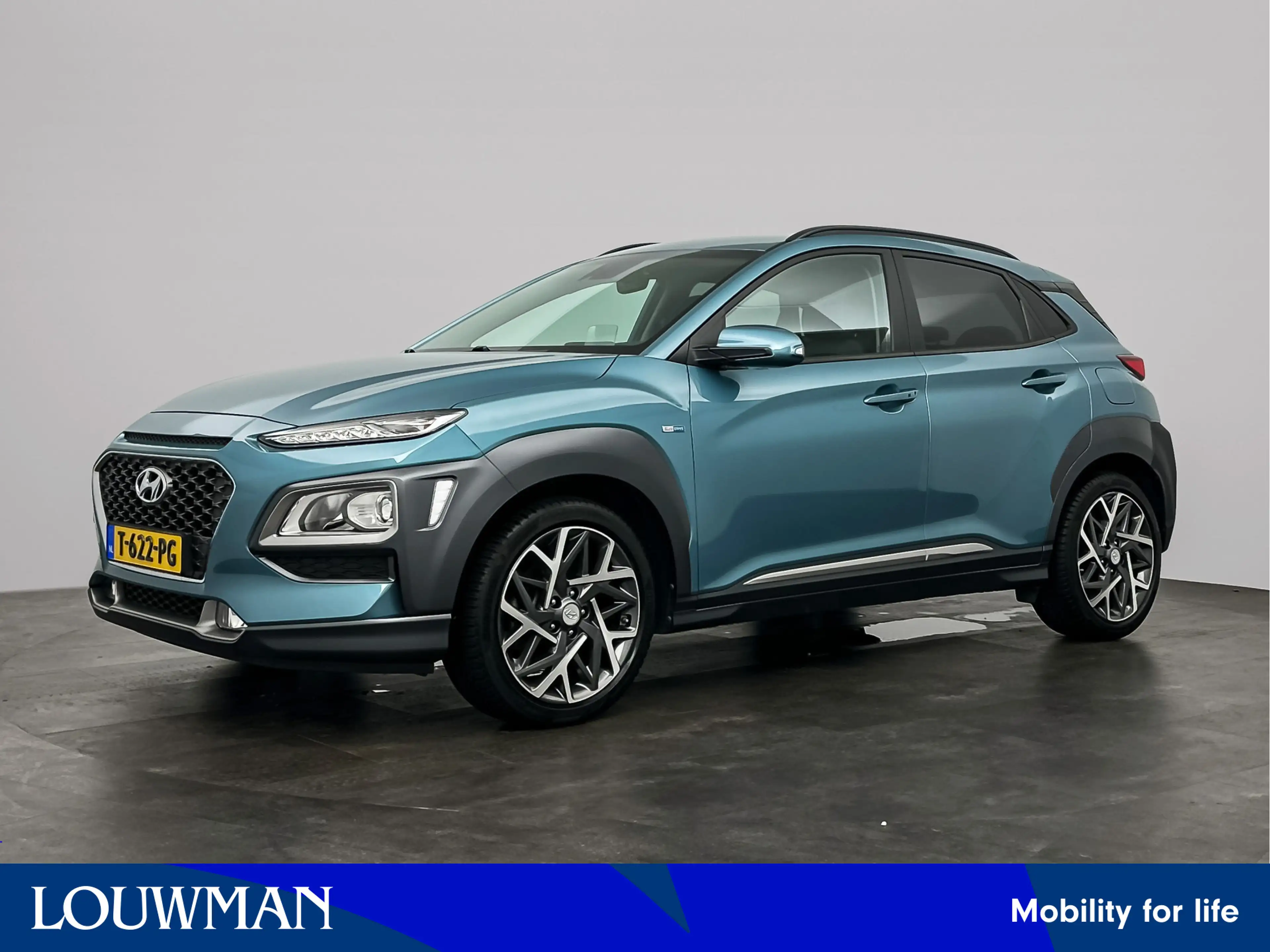 Hyundai KONA 1.6 GDI HEV Fashion | Trekhaak | All-season banden