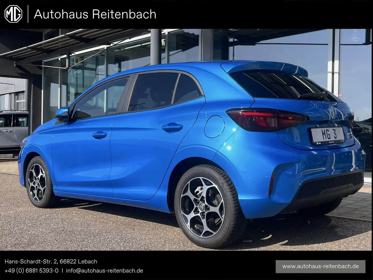 MG MG3 MG3 HYBRID+ LUX 360°+NAVI+SHZ+ACC+LKA+LED+DAb Blauw - 2