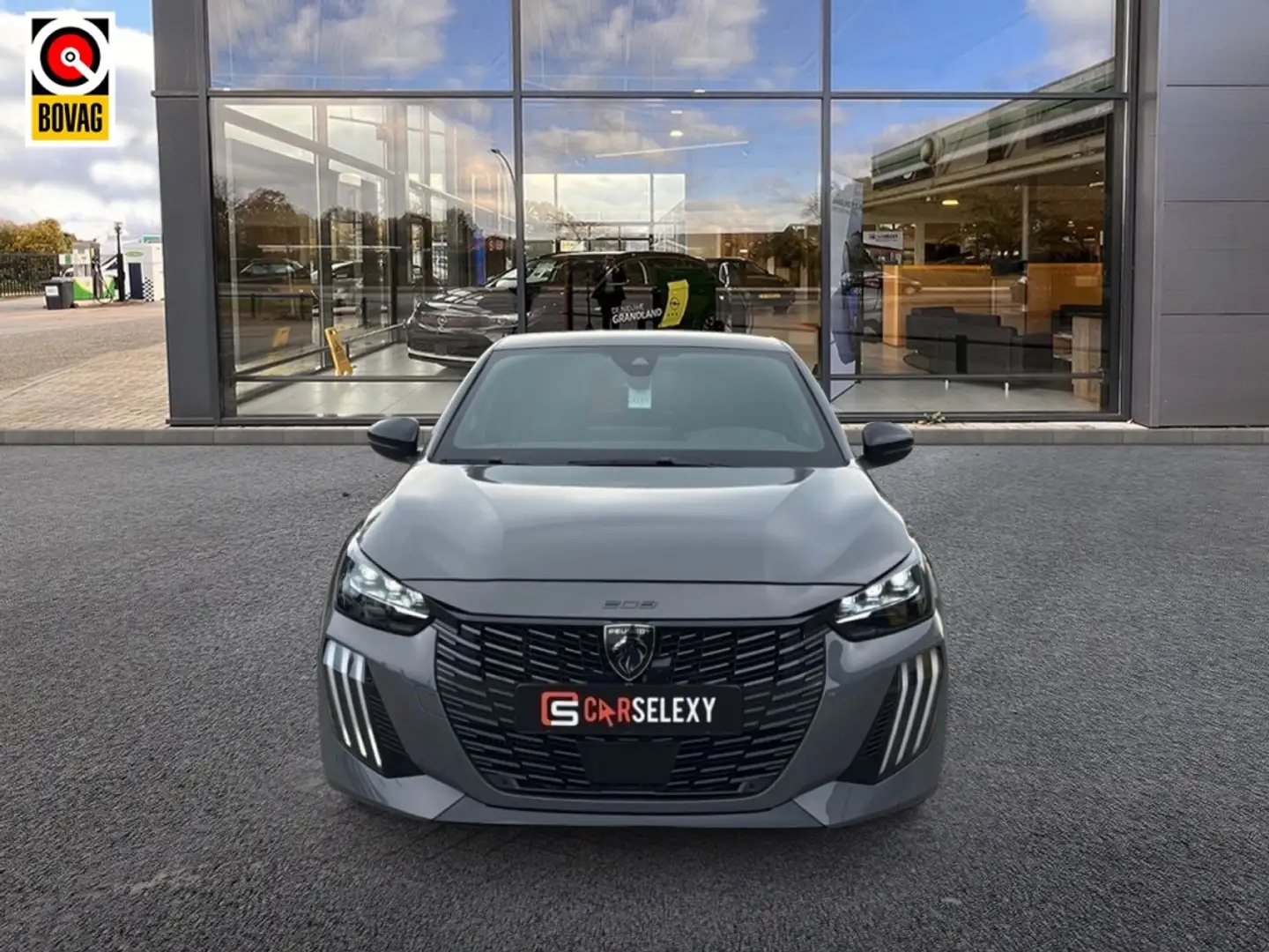 Peugeot 208 Hybrid GT | 136 pk | 360° camera | adapt. cruise | Grijs - 2