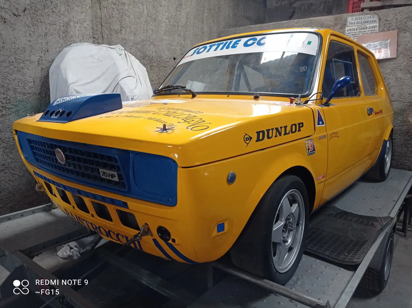 Fiat 127 3p 1.1 Sport Jaune - 2