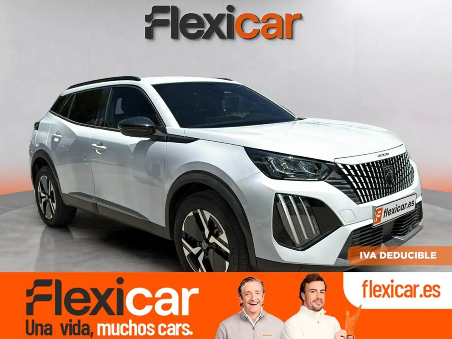 Peugeot 2008 1.2 PureTech S&S Allure 100 Blanc - 1