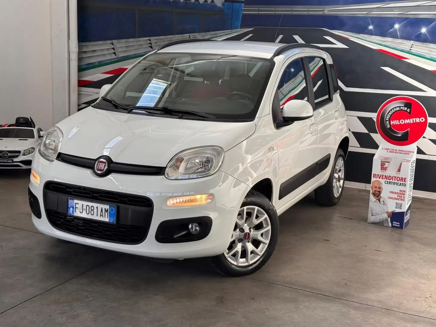 Fiat Panda 0.9 t.air t. natural power 80cv E6 Blanc - 1