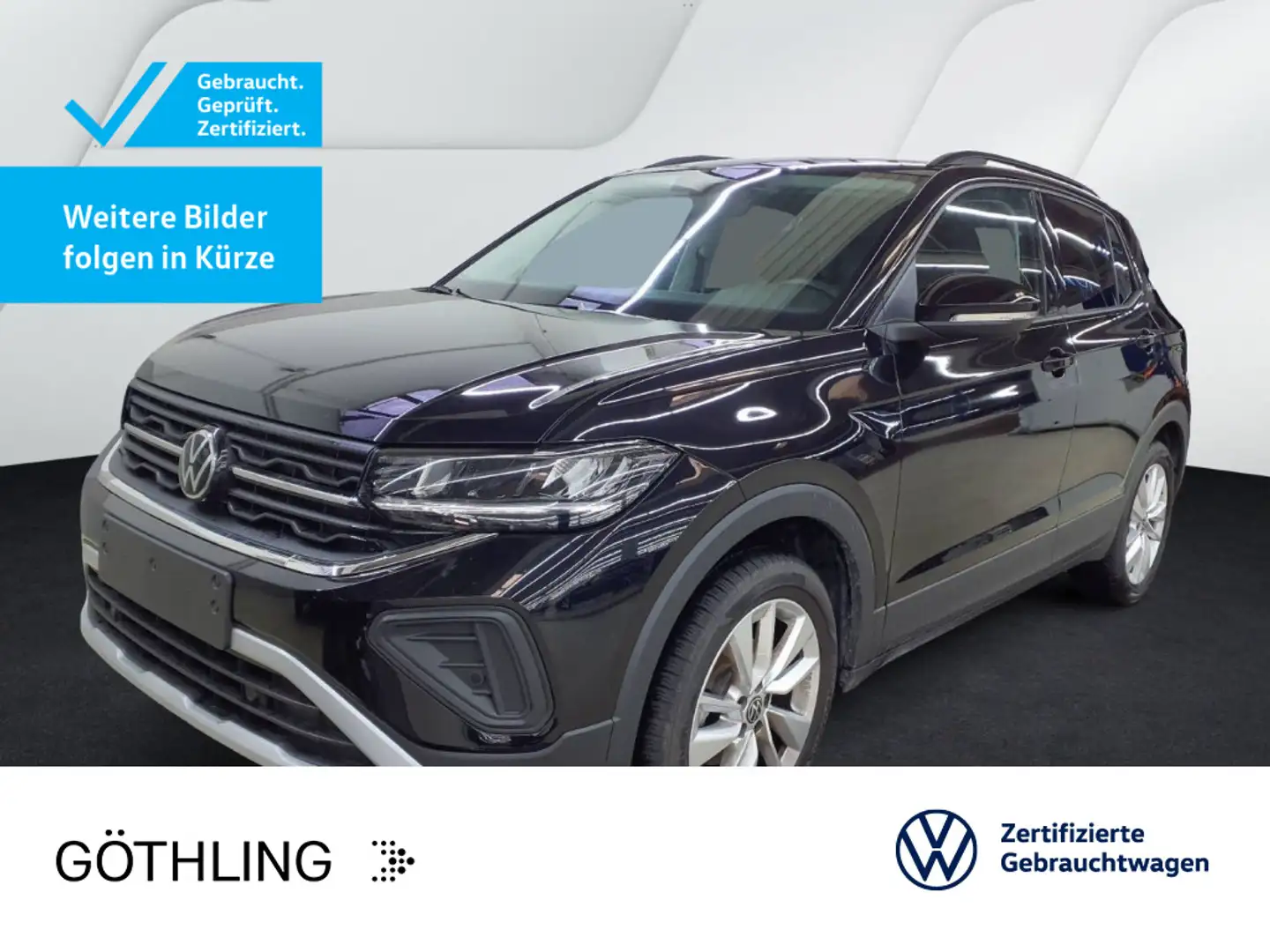 Volkswagen T-Cross Life GOAL 1.0 TSI*NAVI*LED*SHZ*PDC*ACC*A Noir - 1