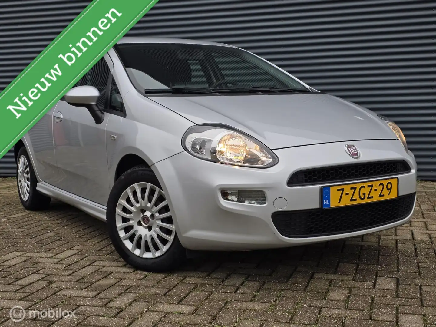 Fiat Punto 1.3 JTD Dynamic Grijs - 1