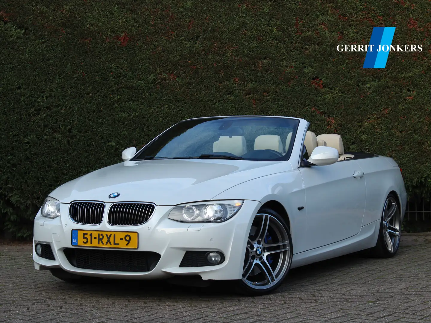 BMW 335 3-serie Cabrio 335i M Sport | Harman Kardon Wit - 1