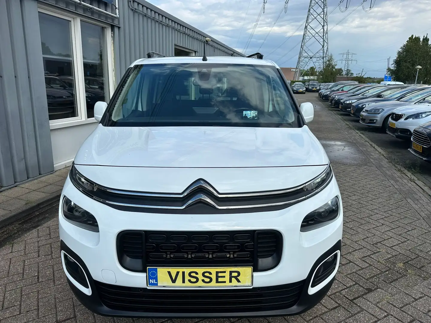 Citroen Berlingo 1.2 PureTech XTR panoramadak Wit - 2