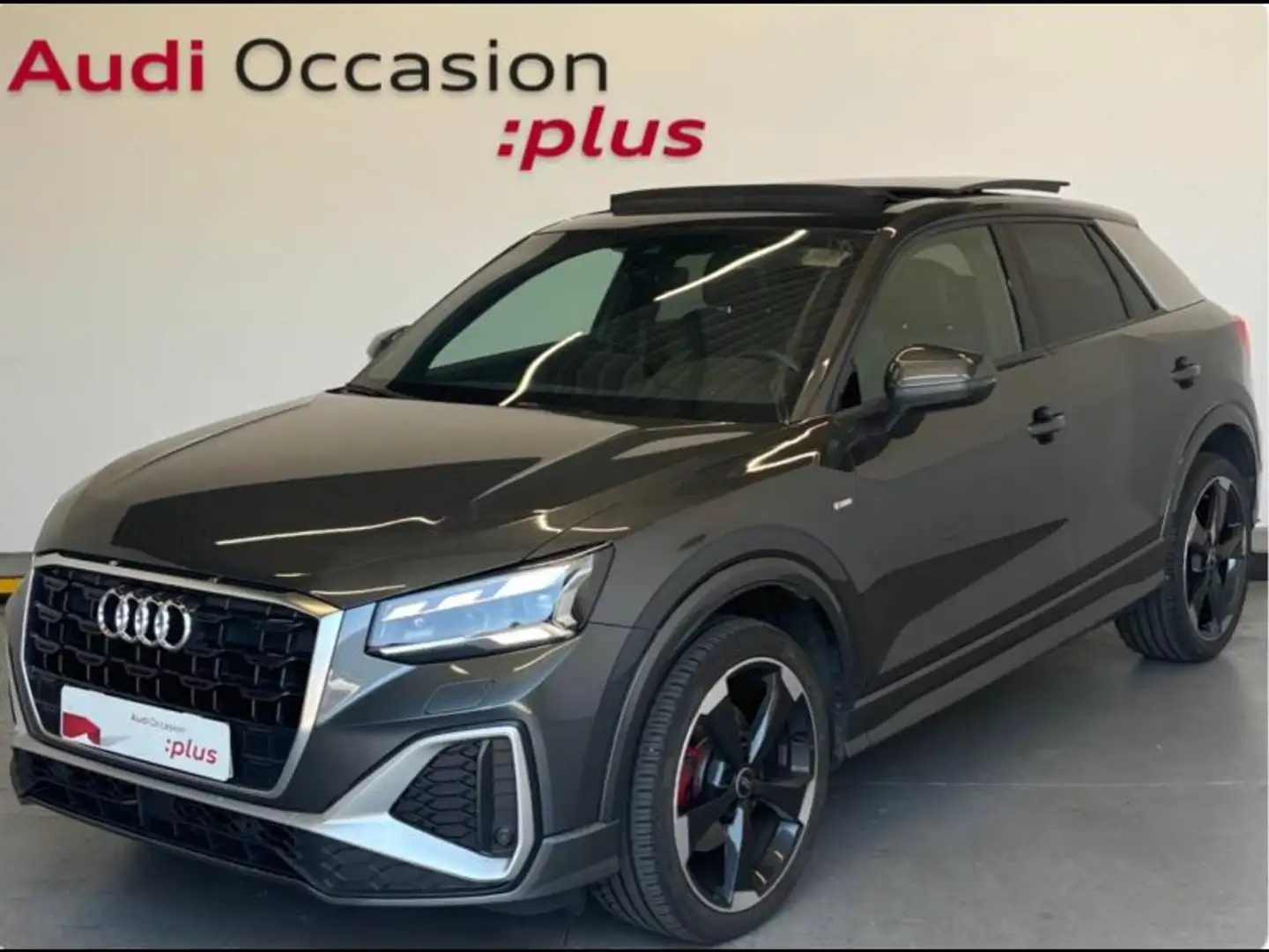 Audi Q2 35 TFSI 150ch  S line S tronic 7 Gris - 1