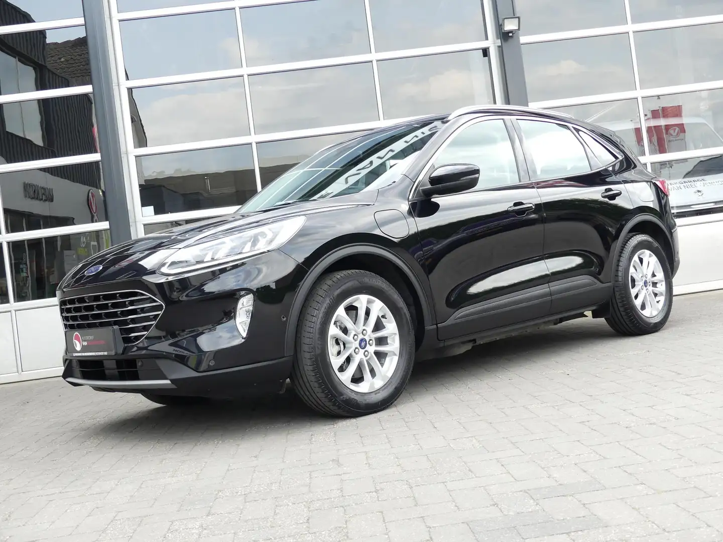 Ford Kuga 2.5 PHEV Titanium *t/m 10de bouwjaar garantie! Zwart - 2
