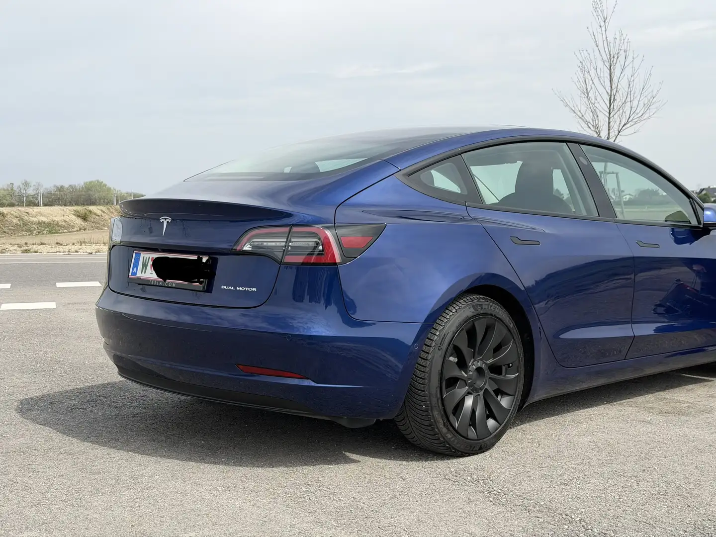 Tesla Model 3 Model 3 LR AWD, Boost und KONI+ Blau - 2
