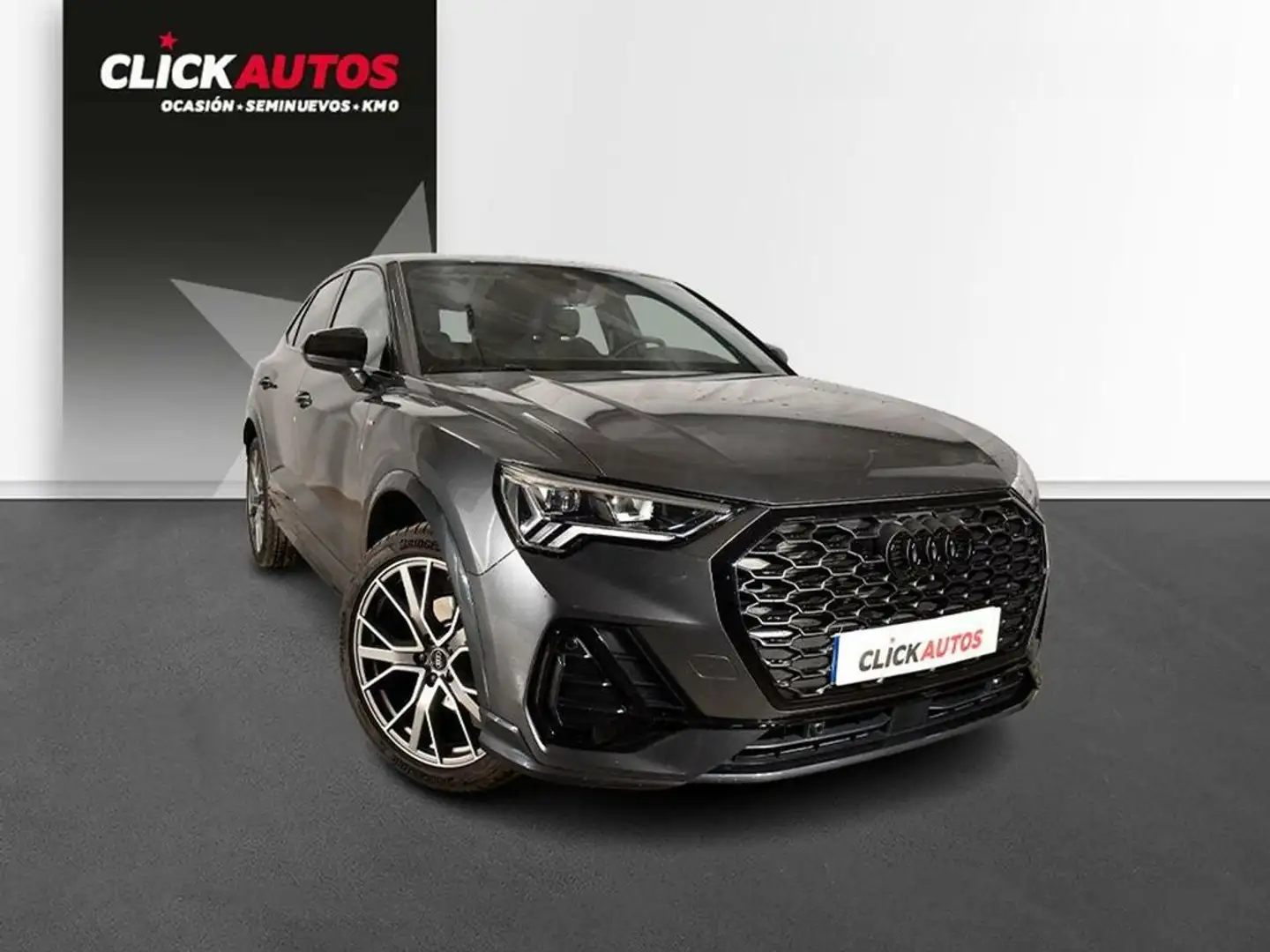 Audi Q3 1.5 TFSI 150CV 35 Black Line Edition Stronic Grijs - 2