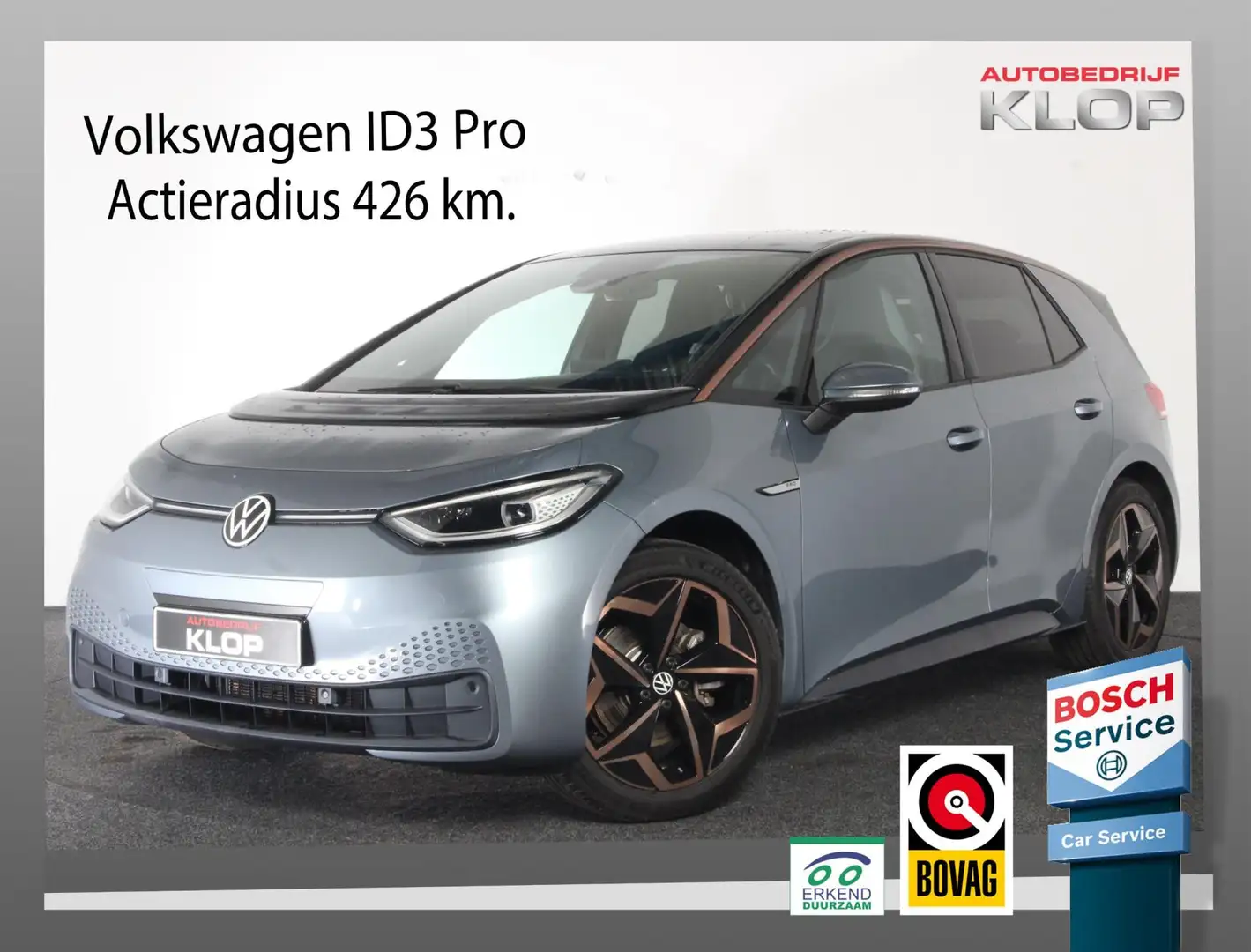 Volkswagen ID.3 Pro Performance 58 kWh / 204 pk. | lage fiscale wa Blau - 1