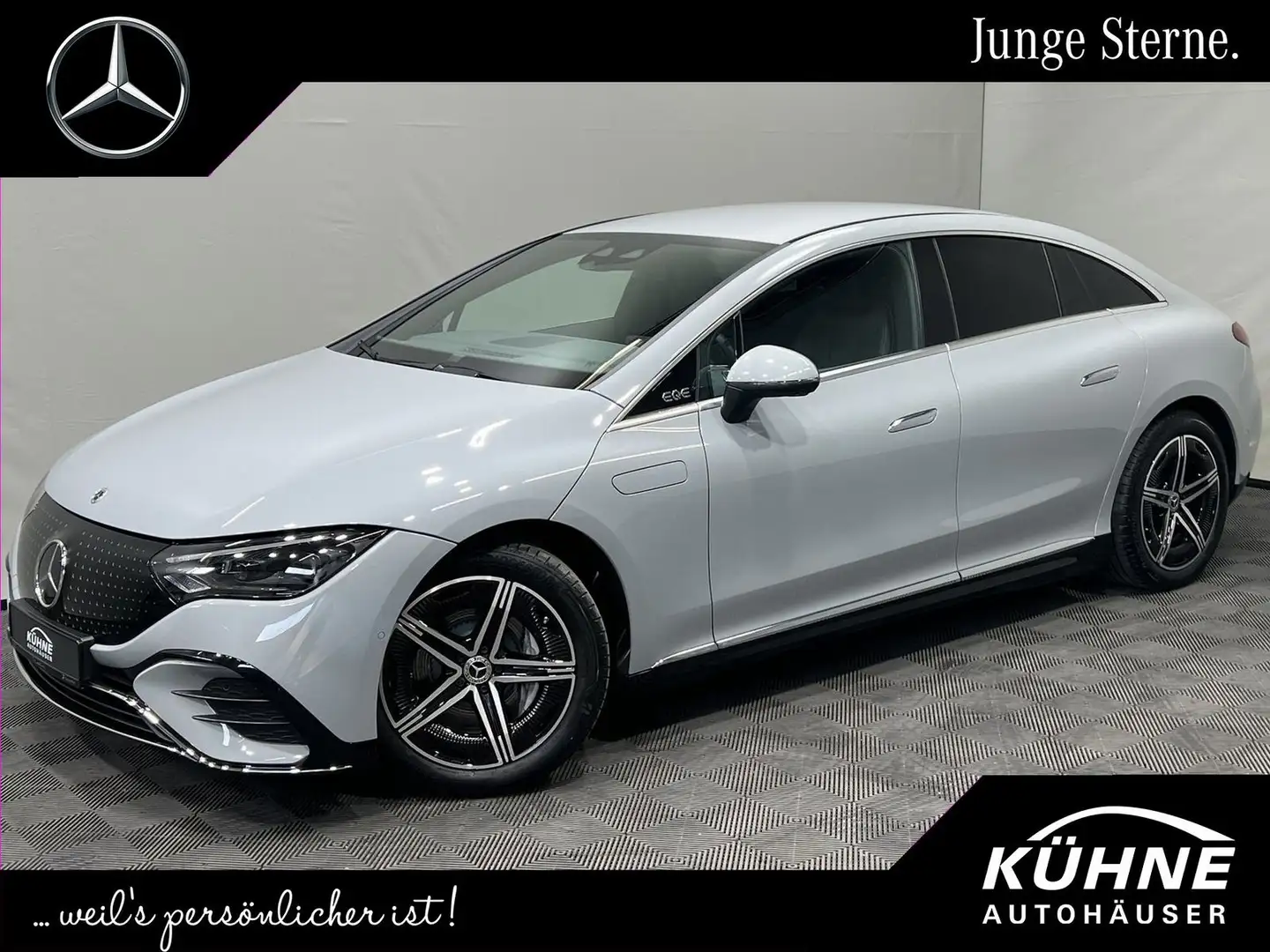Mercedes-Benz EQE 350 AMG +Digital+AHK+Burm3D+Memory+360° Gris - 1