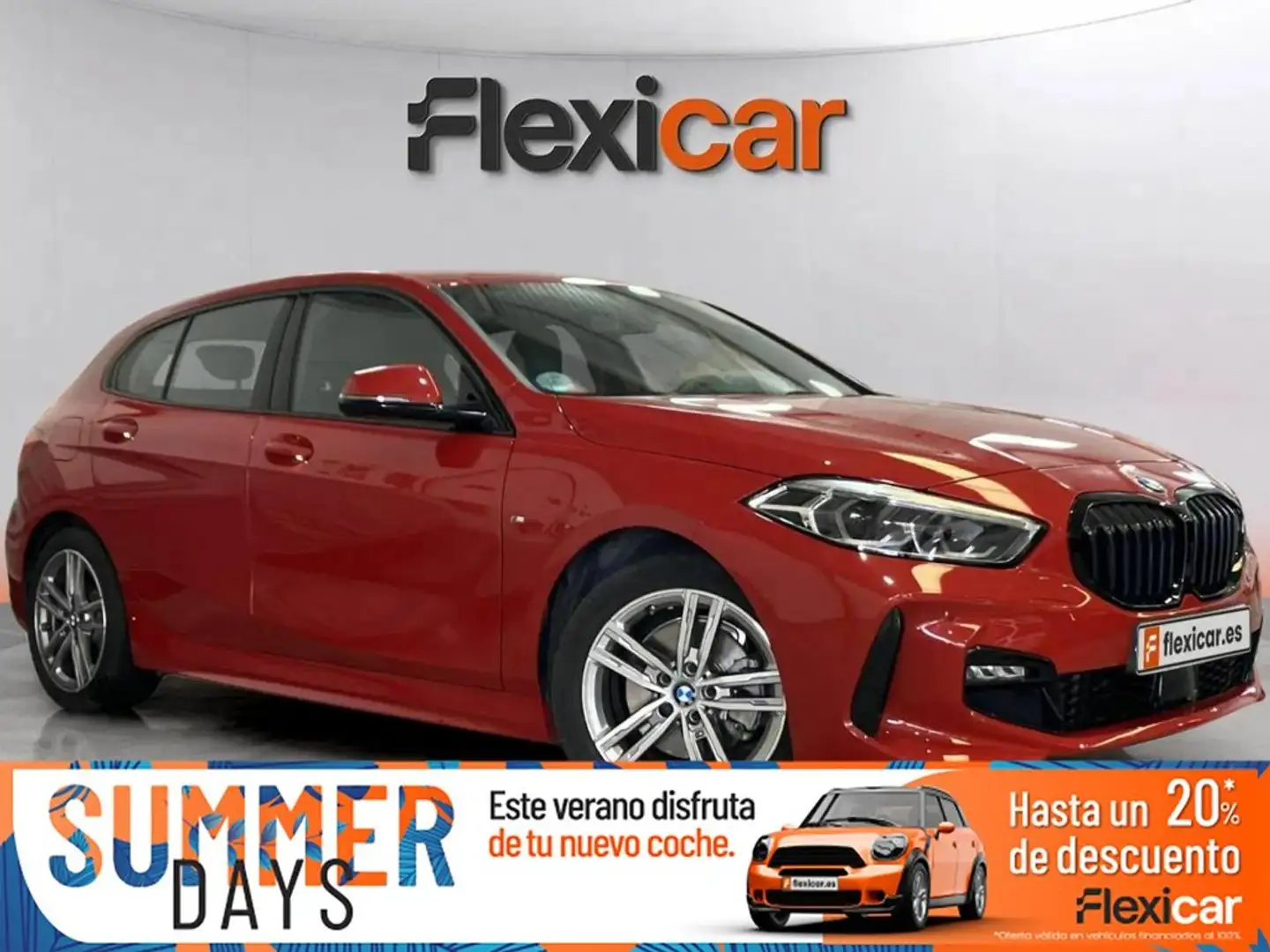 BMW 118 118d Rojo - 1