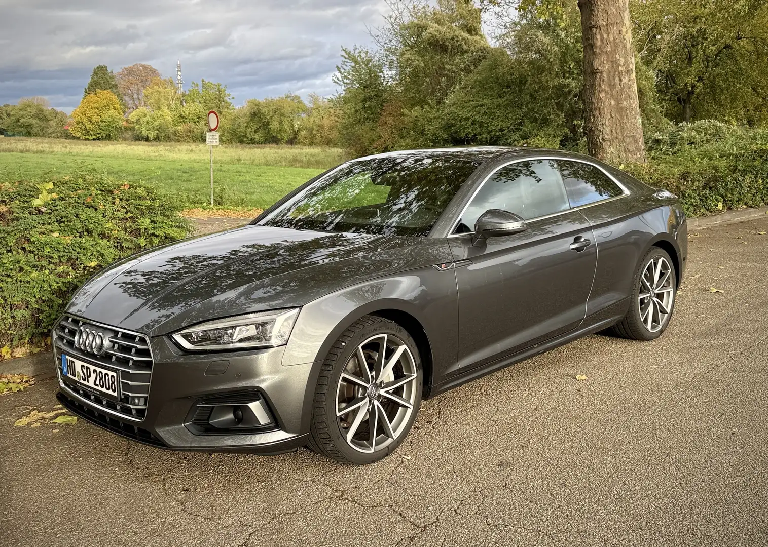 Audi A5 Sport Grau - 1