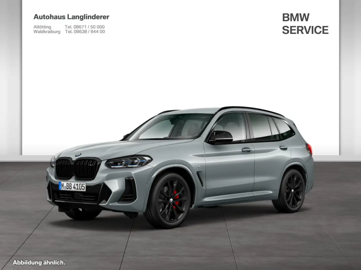 BMW X3 M 40d Grau - 1