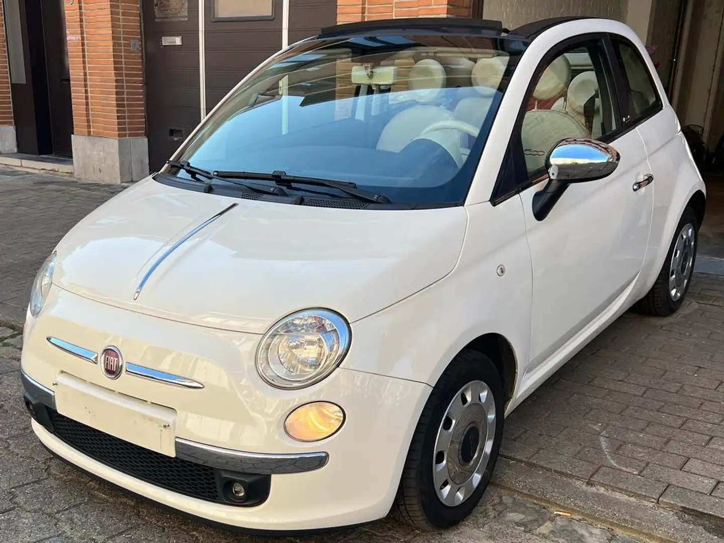 Fiat 500C 500C 1.2 Blanc - 1