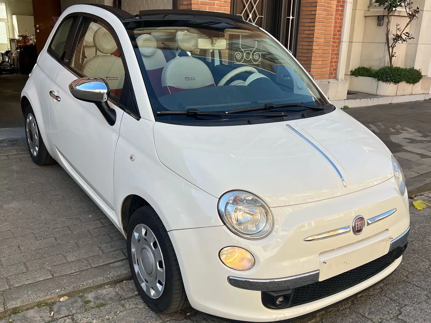 Fiat 500C 500C 1.2 Blanc - 2