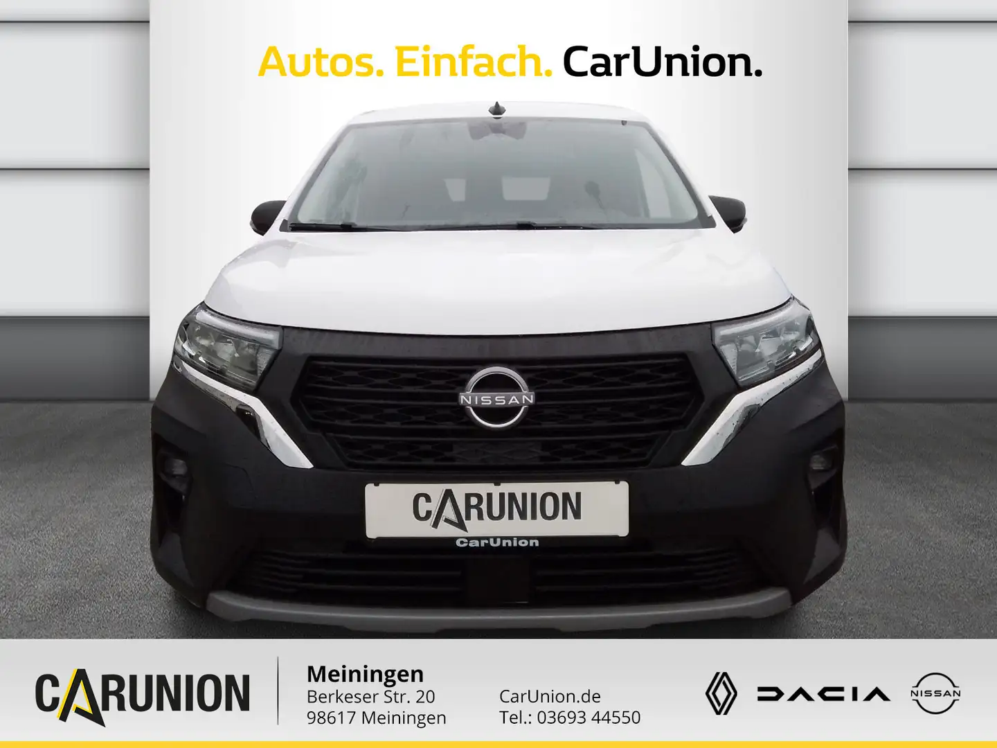 Nissan Townstar Kasten L1 2,2t DIG-T 130 6MT N-CONNECTA Blanc - 2