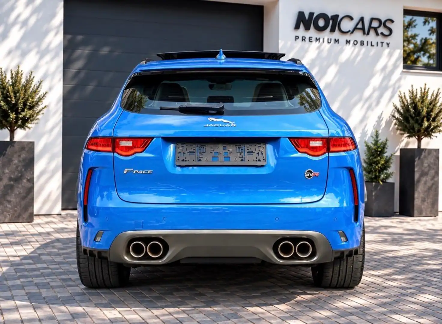 Jaguar F-Pace SVR AWD *TOP ZUSTAND*ULTRA BLUE Blau - 2