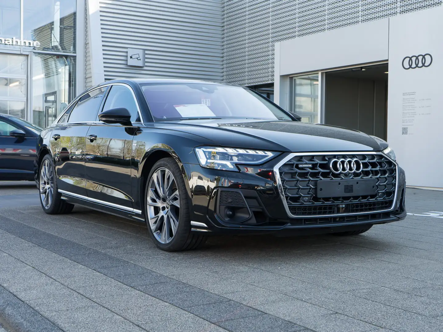 Audi A8 L 60TFSIe S line/B+O Advanced/Einzelsitze/168UPE Noir - 2