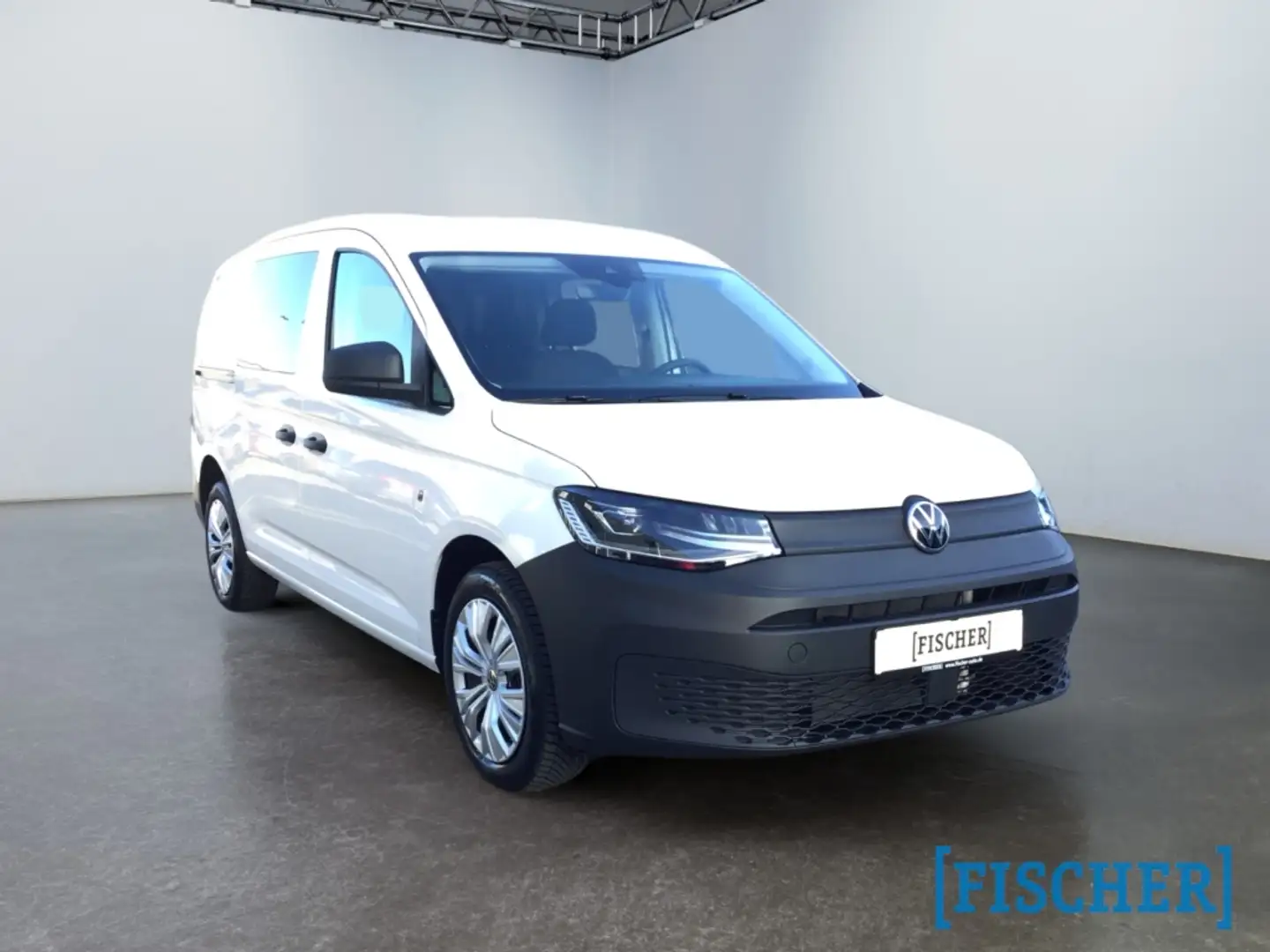 Volkswagen Caddy 2.0TDI DSG Kombi Flexible LED Carplay DAB 5-Sitzer Weiß - 2