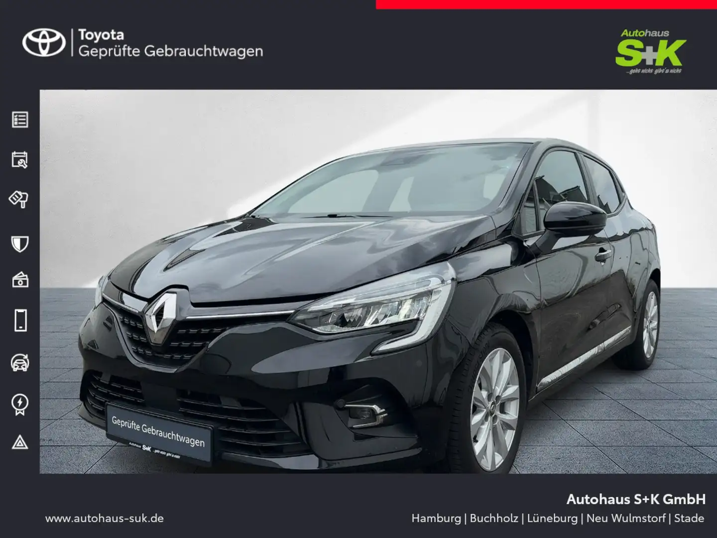 Renault Clio EXPERIENCE TCe 100*PDC-HINTEN+NAVI+ISOFIX*** Schwarz - 1