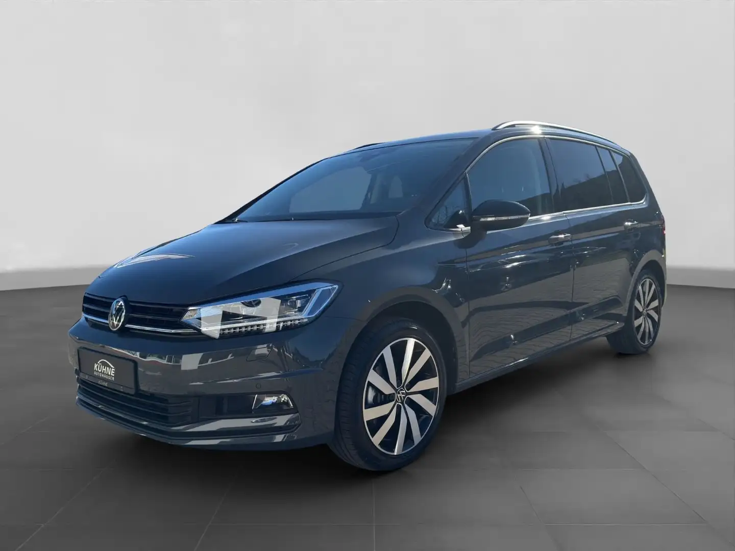 Volkswagen Touran Highline 2.0 TDI DSG | PANO AHK LED NAVI Grau - 2
