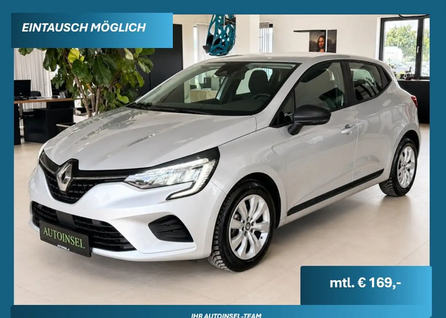 Renault Clio Life LED-Tempomat-leasingfähig-1.Besitz Grau - 1