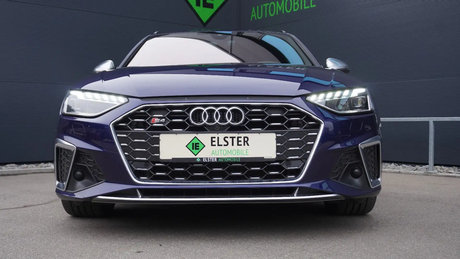 Audi S4 Avant 3.0 TDI quattro Matrix LED AHK Standhei Синій - 2