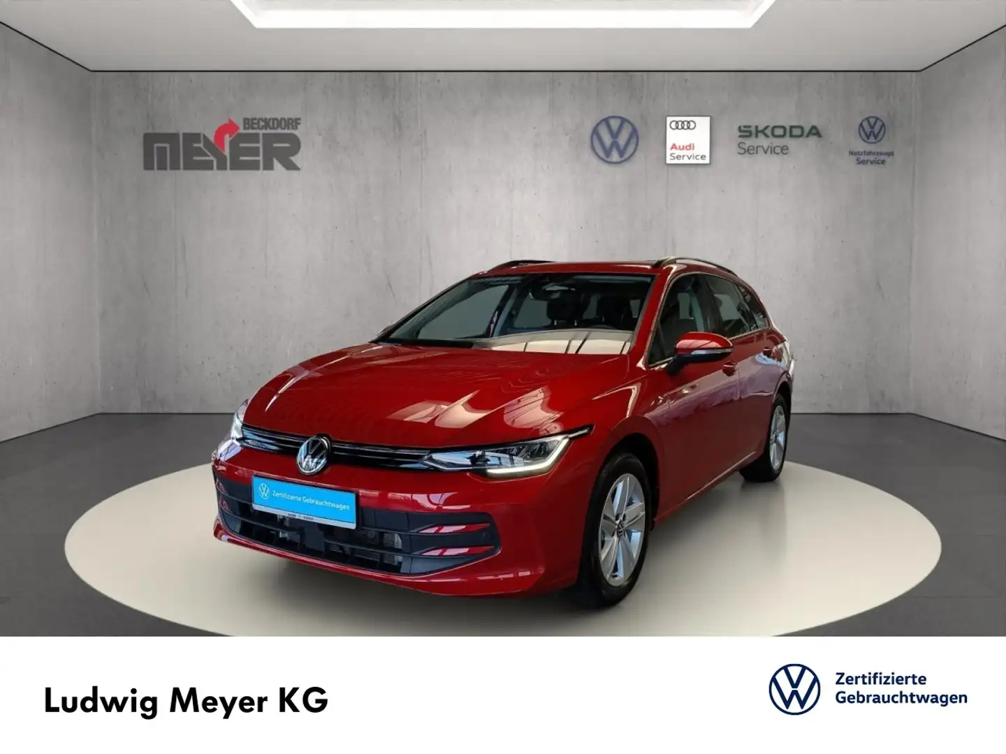 Volkswagen Golf Variant Life 1.5 TSI Klima Einparkhilfe Sitzheizung Rot - 1