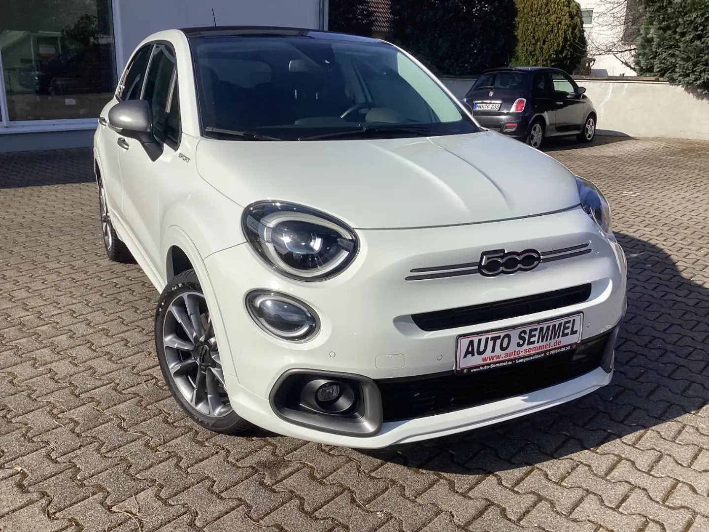 Fiat 500X Dolcevita Sport Hybrid 1.5 GSE 130PS Blanc - 1