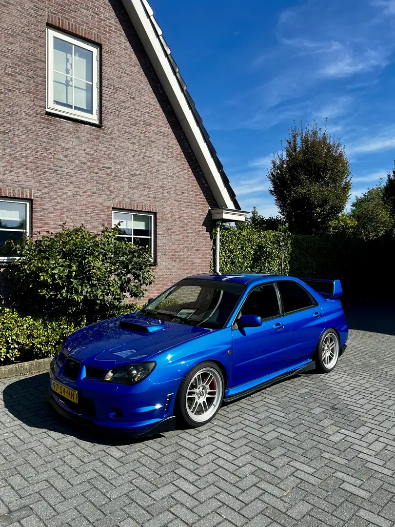Subaru Impreza 2.5 WRX, Enkei, Varex, ST, gereviseerde motor Blauw - 1