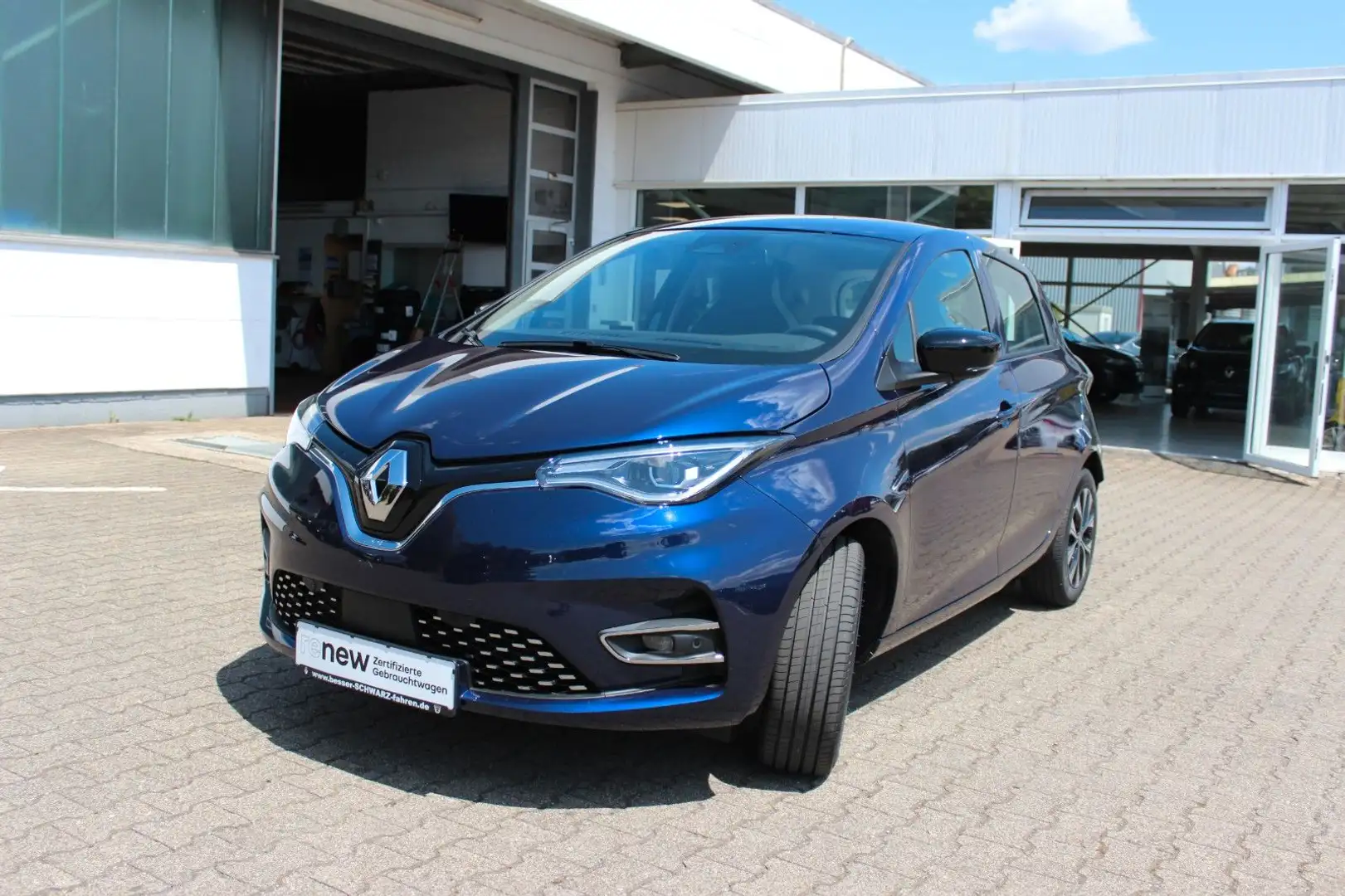 Renault ZOE E-Tech Evolution , CCS Schnelladeanschluss Blau - 1