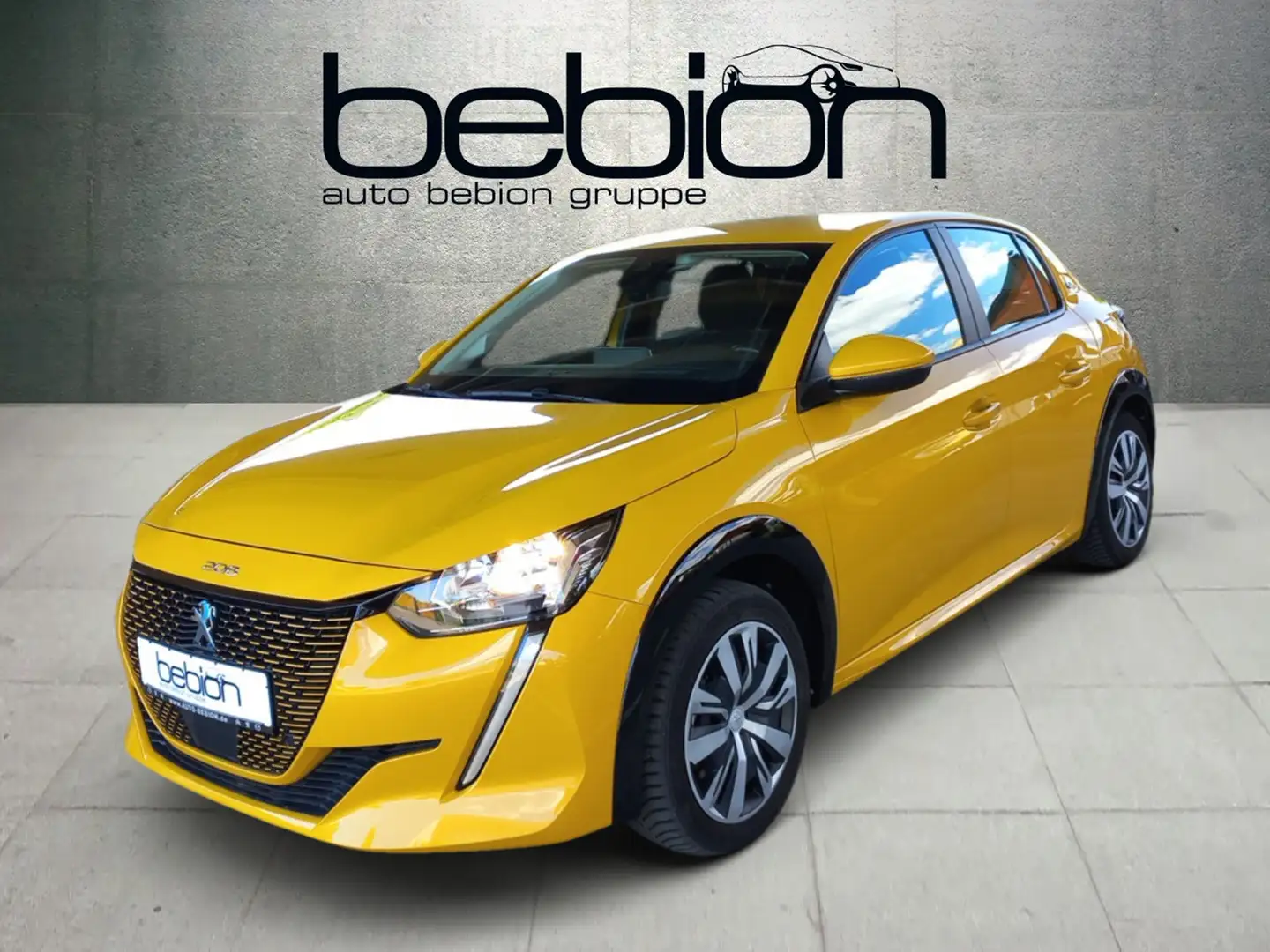 Peugeot 208 e- Elektromotor 136 (e-) e- Active LED AUT Jaune - 1