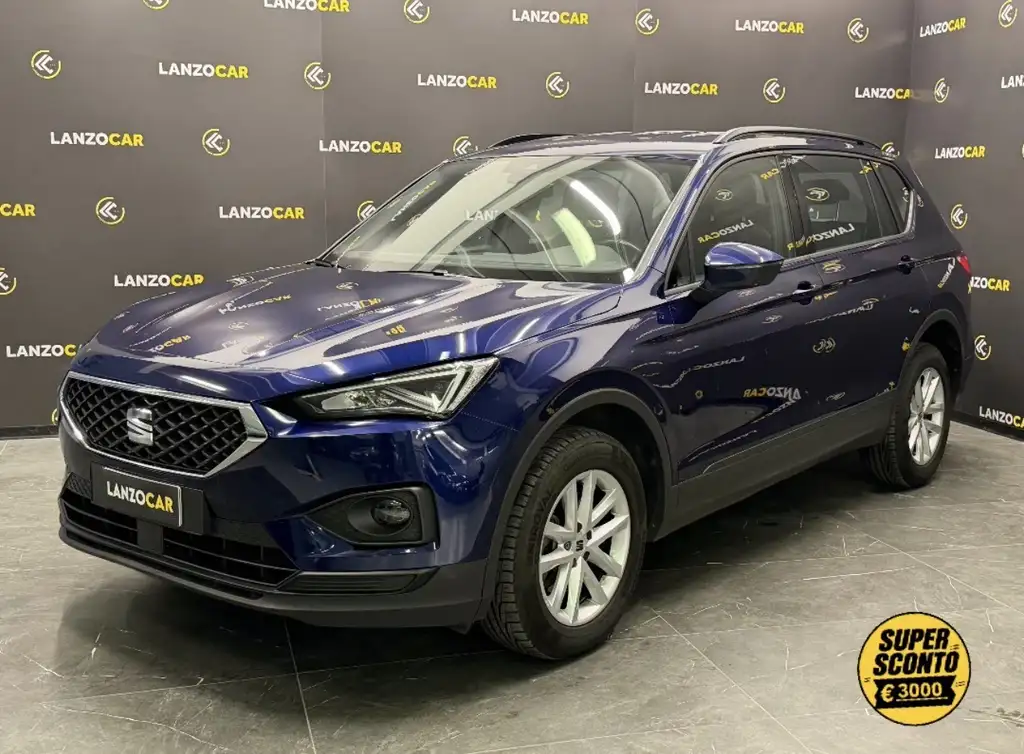 SEAT Tarraco, 2.0 TDI STYLE 150CV DSG *DIVERSI COLORI*, colore blu, 2023, diesel | usata in vendita da LANZOCAR